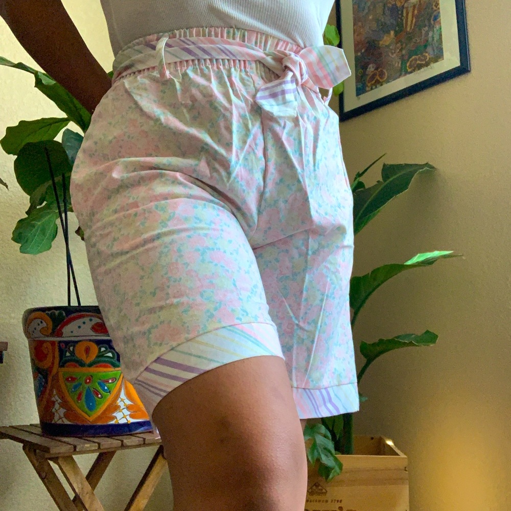 80s pastel shorts